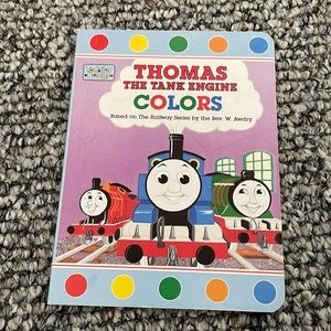 Thomas the tank engine colors book